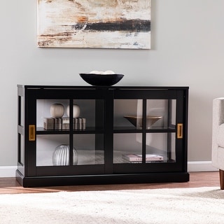 SEI Furniture Byhall Buffet Sideboard Accent Cabinet