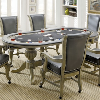 Frankline Traditional 88-inch Solid Wood Game Table by Furniture of America