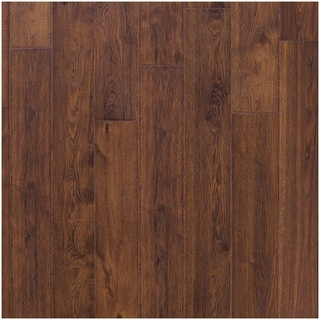 Mohawk Industries LFE09-D Elite Gibbonburg 7-1/2" Wide Embossed - Eggplant Oak