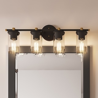 Decatur 4-light Modern Farmhouse Bathroom Vanity Lights -UL