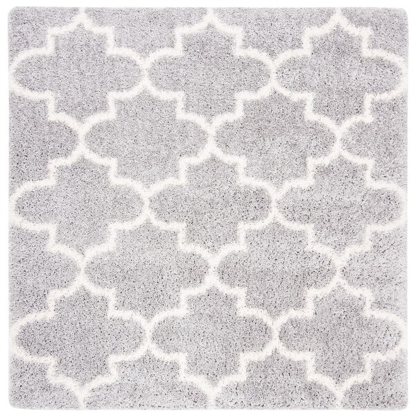 SAFAVIEH Fontana Shag Casandra Trellis 2-inch Thick Rug