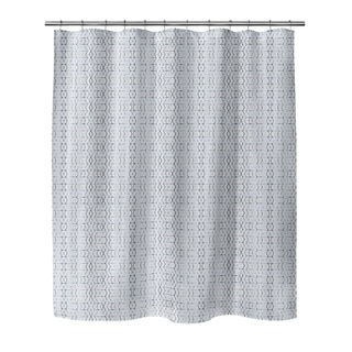 SHIBORI DIAMONDS BLUE Shower Curtain By Kavka Designs