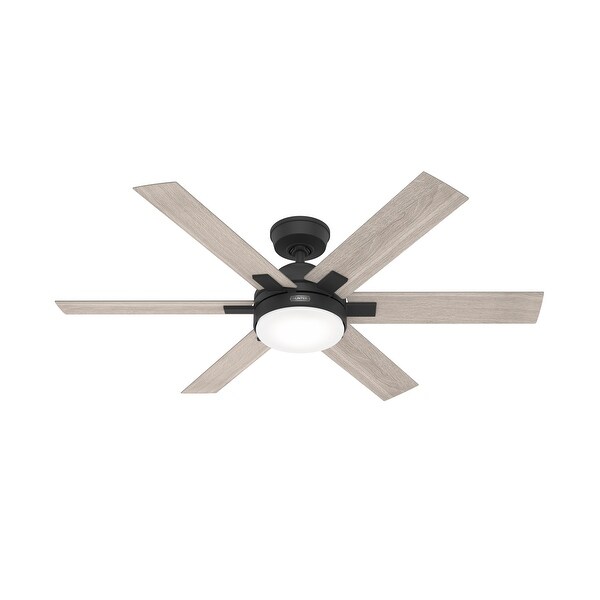Hunter 52" Georgetown Windmill Ceiling Fan w/LED Light Kit, Remote - Easy 1-2-3 Installation!