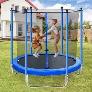 8N Trampoline (Steel Tube,Ladder)