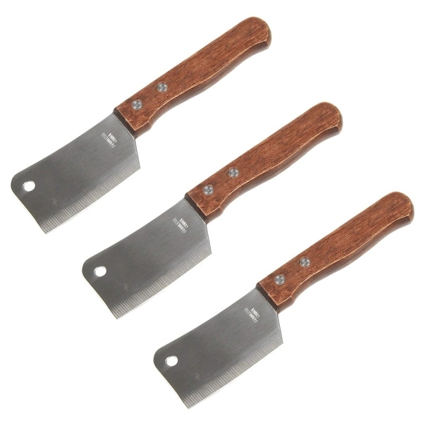 Chef Craft 7" Stainless Steel Mini Cleaver Chop Knife - Great for Chopping Veggies and Cheese