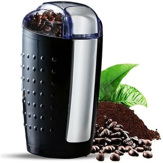 Coffee Grinder Spice Nut Grinders Blender Kitchen Living Room Black