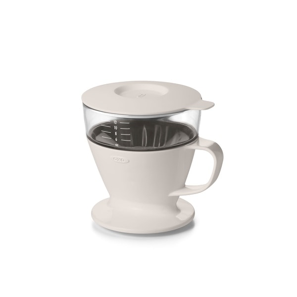 OXO Brew Pour-Over Coffee Maker with Water Tank - 6.1" x 6.1" x 6.75"