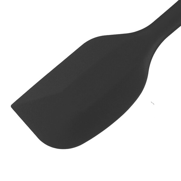 Kitchen Utensil Set of 10 Stainless Steel Silicone Cooking Utensils Black