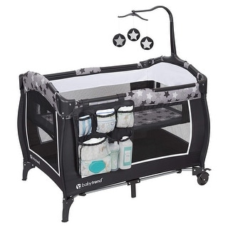 Baby Trend E Rising Star Nursery Center with Baby Changing Table and Playard - 28 x 28.4 x 32 inches