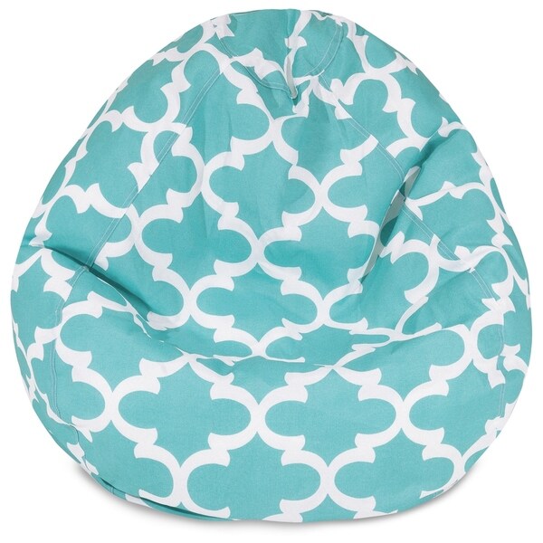 Trellis Shredded Foam Bean Bag Chair