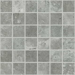 Shaw Contour Mosaic - 2" Square Mosaic Floor Tile - Visual -