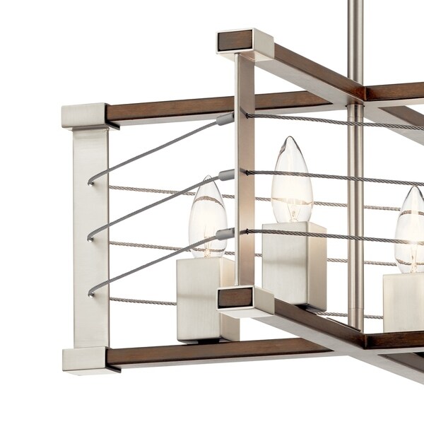 Kichler Lighting Lente Brushed Nickel 4-Light Pendant