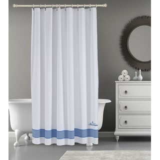 Brooks Brothers Fancy Border Shower Curtain