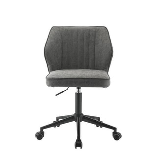 Post-Modern Style Design 360 Degree Swiveland and Adjustable Seat Height Executive Arm Chair, Armless Office Chair
