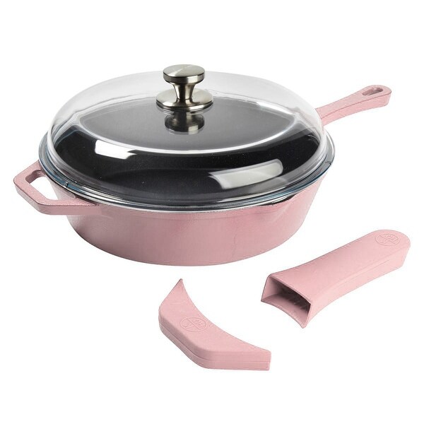 Kitchen HQ 4.5-Quart Cast Iron Nonstick Fryer Refurbished