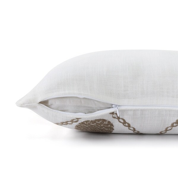 Tommy Bahama Pineapple Resort Embroidered Square Throw Pillow