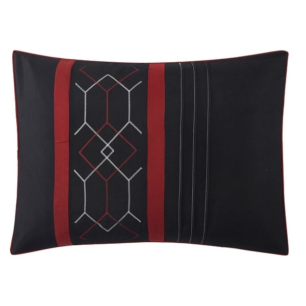 Grand Avenue Henry 7-Piece Geometric Comforter Set