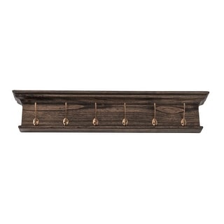 6 Hook Coat Rack - 39.37 x 3.94 x 7.87