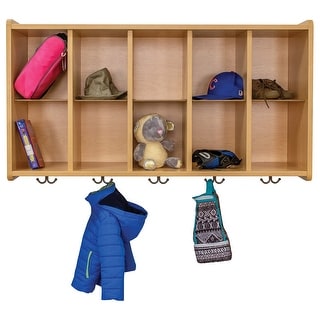 Tot Mate Laminate Wall Cubbie Storage - 46" x 15" x 26"