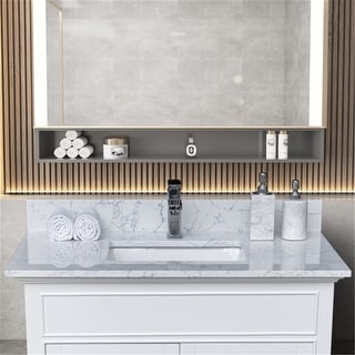 Modern bathroom stone vanity top Carrara jade
