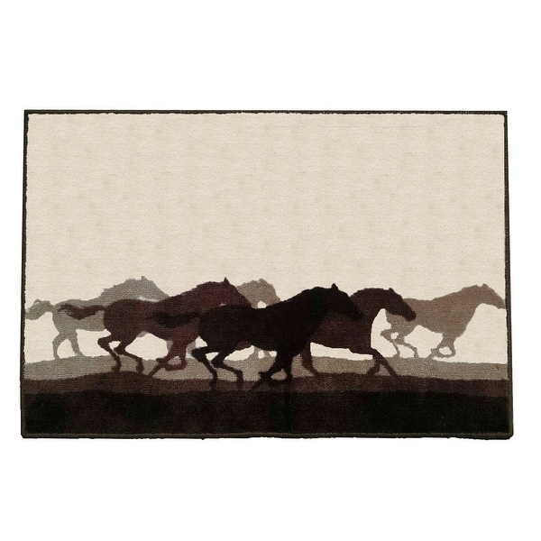 HiEnd Accents Stampede Rug, 24x36