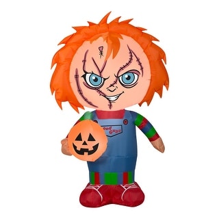 42" Inflatable Halloween Chucky from Child's Play - 42 in
