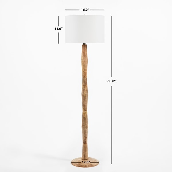 SAFAVIEH Lighting 60-inch Brodie Floor Lamp - 16" W x 16" D x 60" H