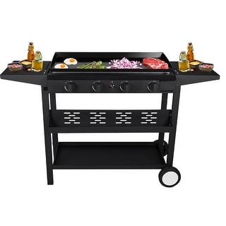 SUGIFT 4 Burner Flat Top Propane Gas Grill