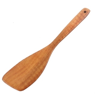 12.8" Wood Turner Spatula Heat Resistant Non-Sticky Seamless - 13"Len