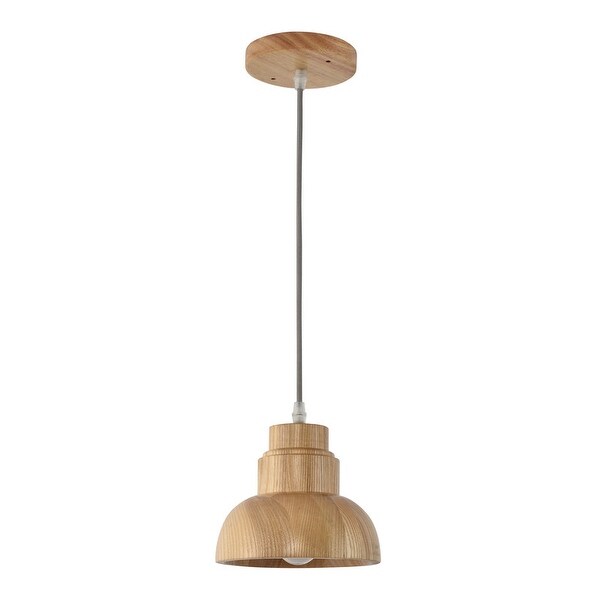 Bois Wooden Pendant Light