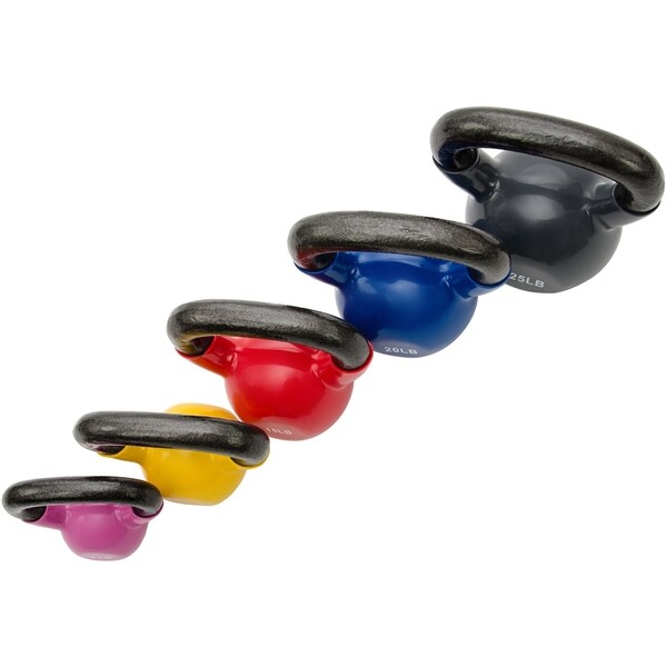 Sunny Vinyl Coated 20-pound Kettle Bell