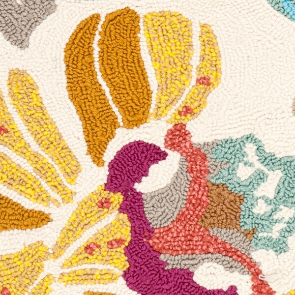 SAFAVIEH Handmade Four Seasons Larissa Floral Rug