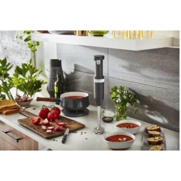 KitchenAid Speed Cordless Hand Blender - Charcoal Grey