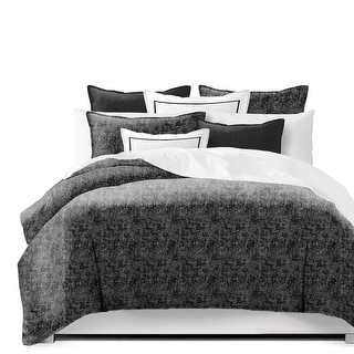 Langston Onyx Twin Comforter & 1 Sham Set, plus 1 bonus cushion