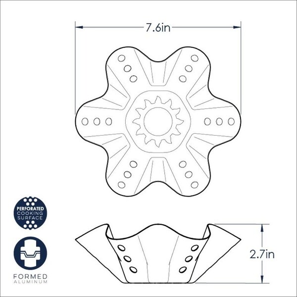 Nordic Ware Grilled Tortilla Bowl Maker