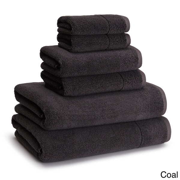 Rayon from Bamboo 6-Piece Towel Collection (2-Bath, 2-Hand, 2-Wash)