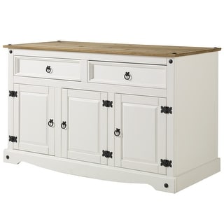 Wood Buffet Sideboard Farmhouse - Corona Collection | Furniture Dash - N/A