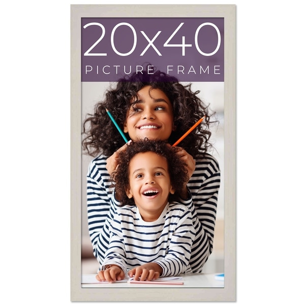 20x40 Picture Frame - Contemporary Picture Frame Complete With UV