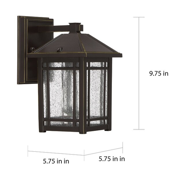 Rebi Bronze Palladian Outdoor Wall Sconce by Havenside Home