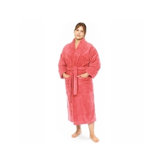 Classic Turkish Towels Shawl Collar 550 GSM Turkish Terry Cloth Robe