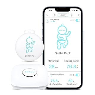 Sense-U Smart Baby Monitor 3 with Real-time Notifications