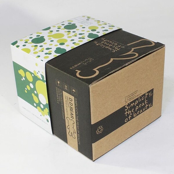 SYNC - [Bubble Green] Stuffed Bear Mug (3.3 inch height) - 3.3 inch height)