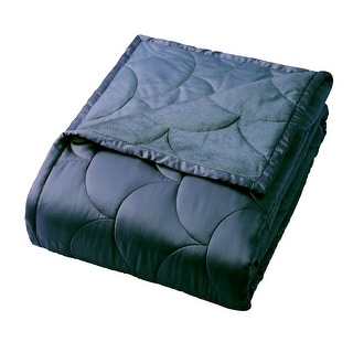 Nikki Chu Brushed Velvet Down-Alternative Blanket