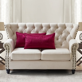 Home Soft Things Satin Quilted Paisley Pillow Shell Set