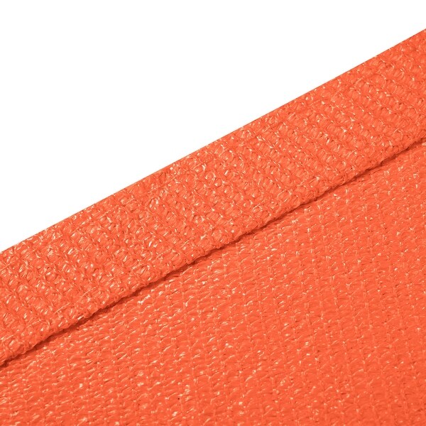 12'x12' Square Sun Shade Sail/Bright Orange