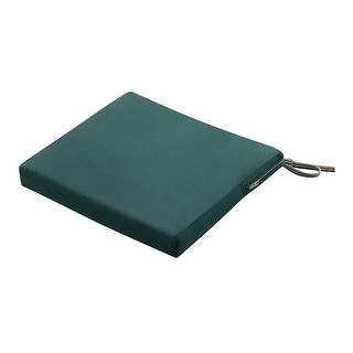 Classic Accessories Ravenna Water-Resistant Patio Chair Seat Cushion, 18 x 18 x 2 Inch