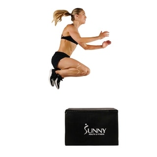 Sunny Health & Fitness Foam Plyo Box 440lb