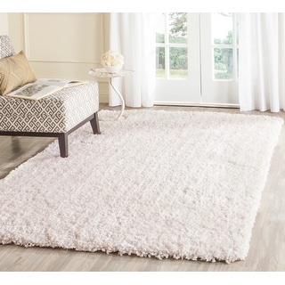 Safavieh Handmade Popcorn Shag Dushka Solid Polyester Rug
