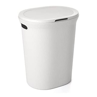 1.15 Bu / 40 L Ribbed Laundry Hamper - Capacity: 40l