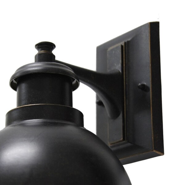 Marlet 1 Light Outdoor Wall Mounted Lighting In Oil Rubbed Bronze Finish Oil Rubbed Bronze Finish - Oil Rubbed Bronze